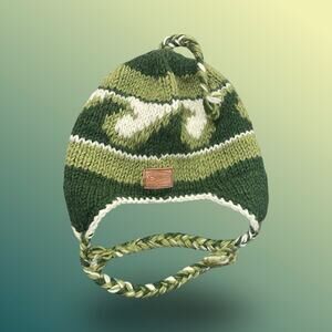 Kyber Outerwear Trapper Beanie Ear Flaps Nepal Fleece Lined Space Dye Marled Hat